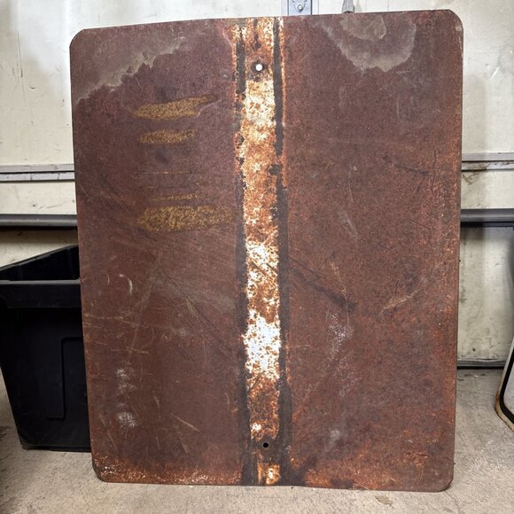 Weight Limit 6 Tons Retired Highway Road Sign 24x30 Inch Steel Vintage Rustic Fi - Picture 3 of 3